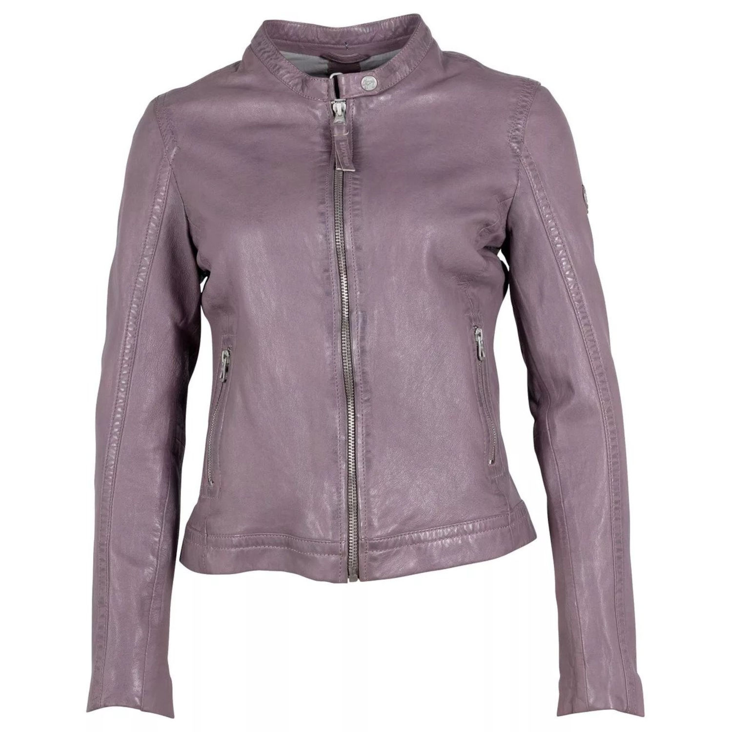 Geaca de Piele Dama Gipsy Mov GWElyza – Black Friday