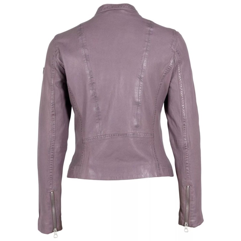 Geaca de Piele Dama Gipsy Mov GWElyza – Black Friday Geaca de Piele Dama Gipsy Mov GWElyza – Black Friday