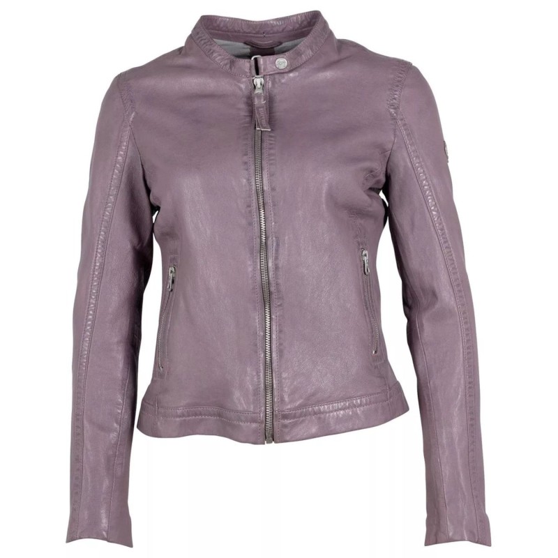 Geaca de Piele Dama Gipsy Mov GWElyza – Black Friday