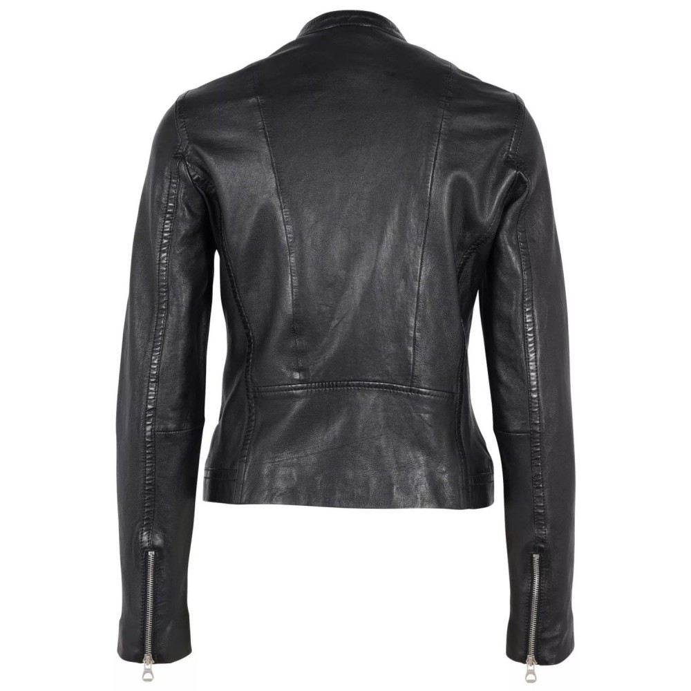 Geaca de Piele Dama Gipsy Neagra GWElyza Geaca de Piele Dama Gipsy Neagra GWElyza - readytowear.ro