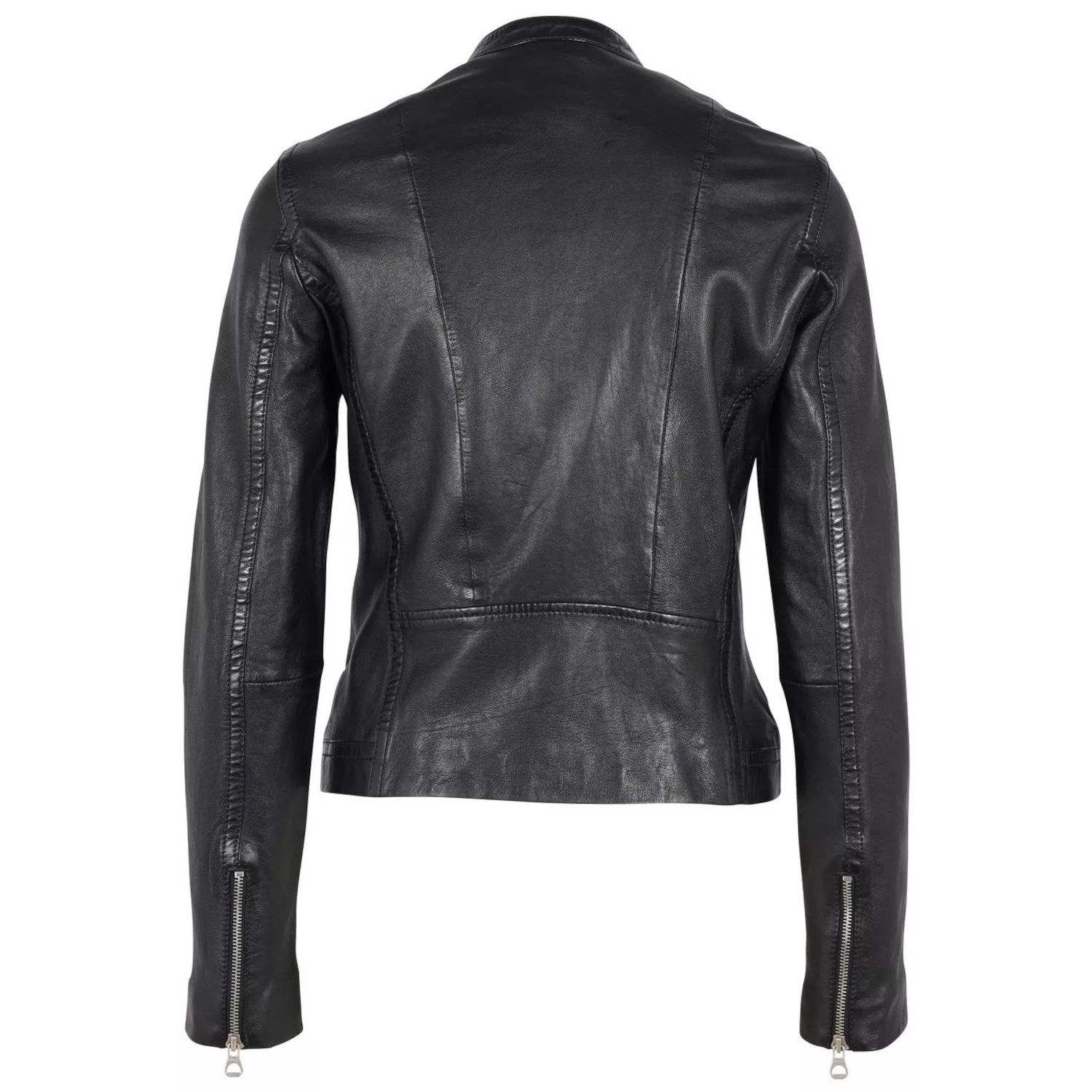 Geaca de Piele Dama Gipsy Neagra GWElyza – IMBRACAMINTE