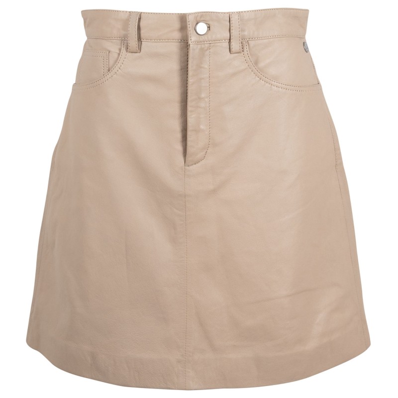 Fusta de Piele Dama Gipsy Bej Deschis GWFabia – Rochii si Fuste din Piele Fusta de Piele Dama Gipsy Bej Deschis GWFabia – Rochii si Fuste din Piele