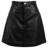 Fusta de Piele Dama Gipsy Neagra GWFabia – Black Friday