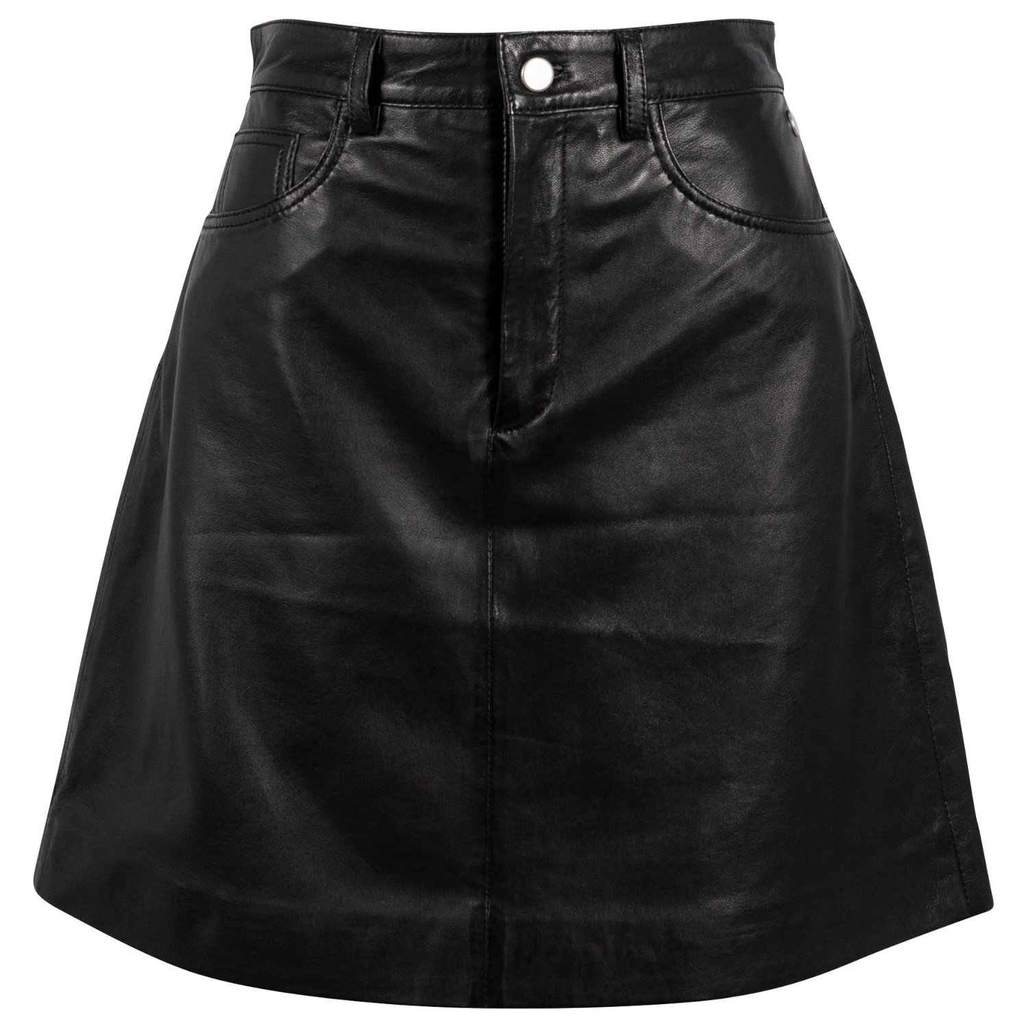 Fusta de Piele Dama Gipsy Neagra GWFabia – Black Friday