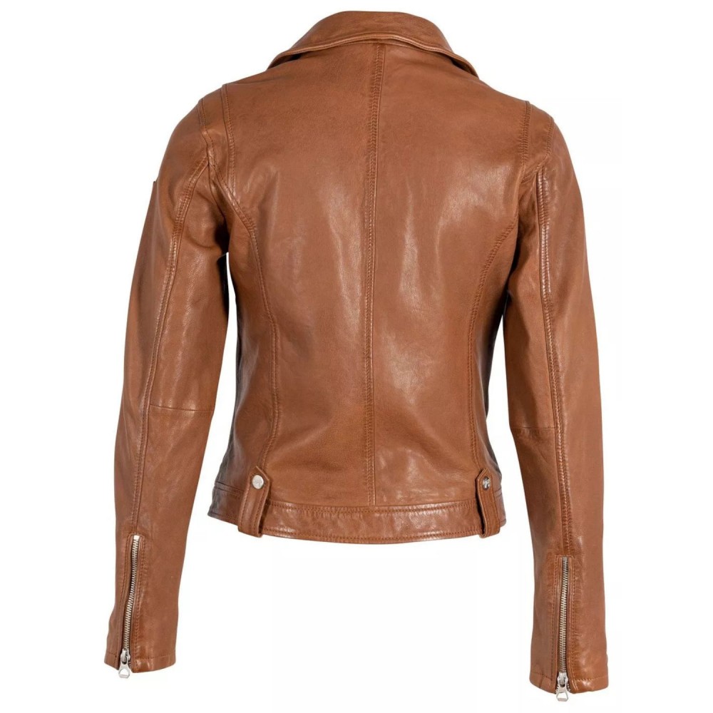 Geaca de Piele Dama Gipsy Coniac GWFaye Geaca de Piele Dama Gipsy Coniac GWFaye - readytowear.ro