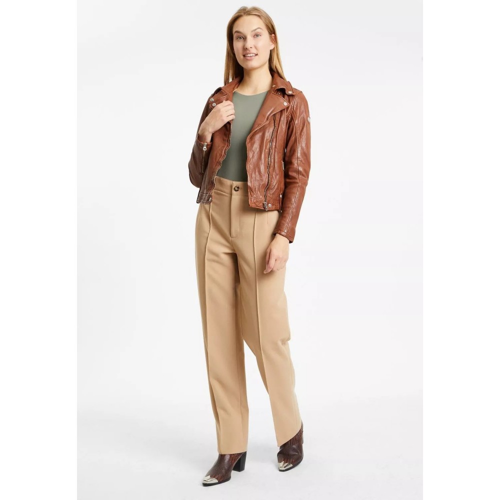 Geaca de Piele Dama Gipsy Coniac GWFaye Geaca de Piele Dama Gipsy Coniac GWFaye - readytowear.ro