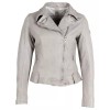 Geaca de Piele Dama Gipsy Gri Argintiu GWFaye Geaca de Piele Dama Gipsy Gri Argintiu GWFaye - readytowear.ro