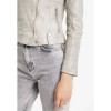Geaca de Piele Dama Gipsy Gri Argintiu GWFaye Geaca de Piele Dama Gipsy Gri Argintiu GWFaye - readytowear.ro