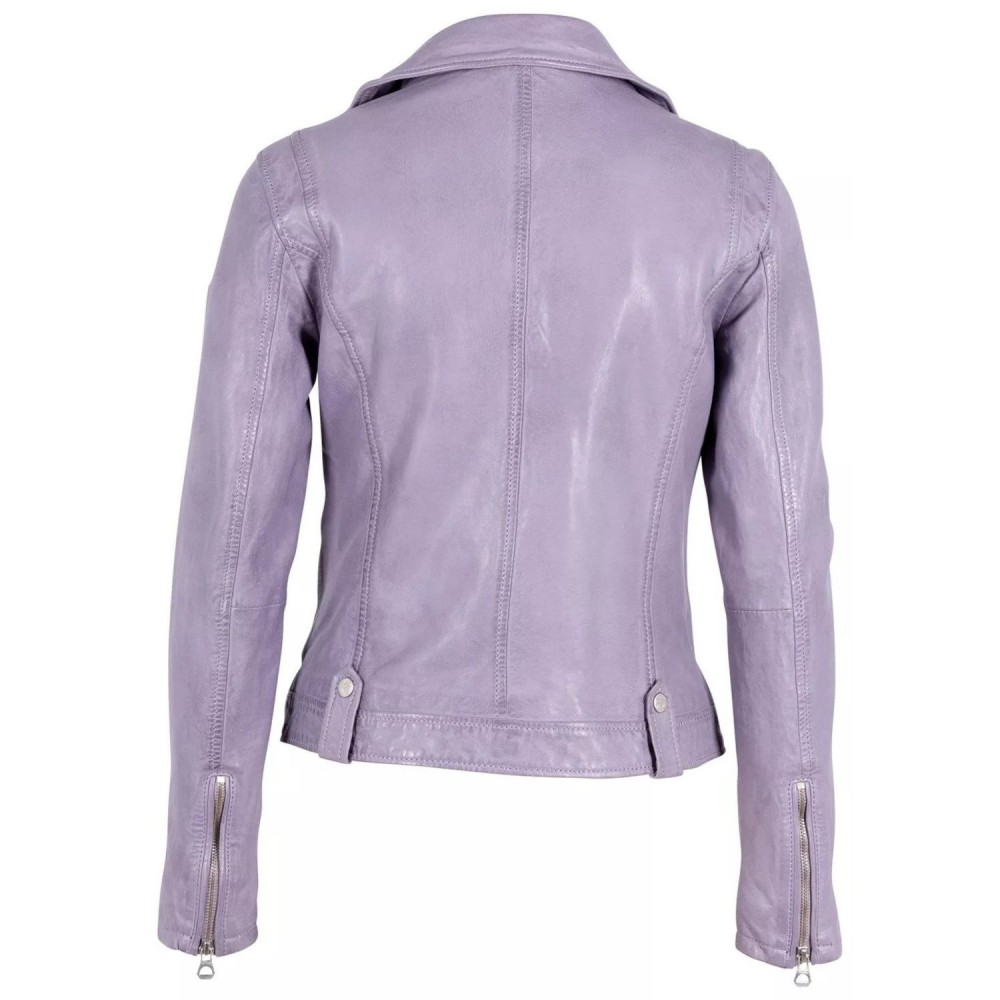 Geaca de Piele Dama Gipsy Mov Lavanda GWFaye Geaca de Piele Dama Gipsy Mov Lavanda GWFaye - readytowear.ro