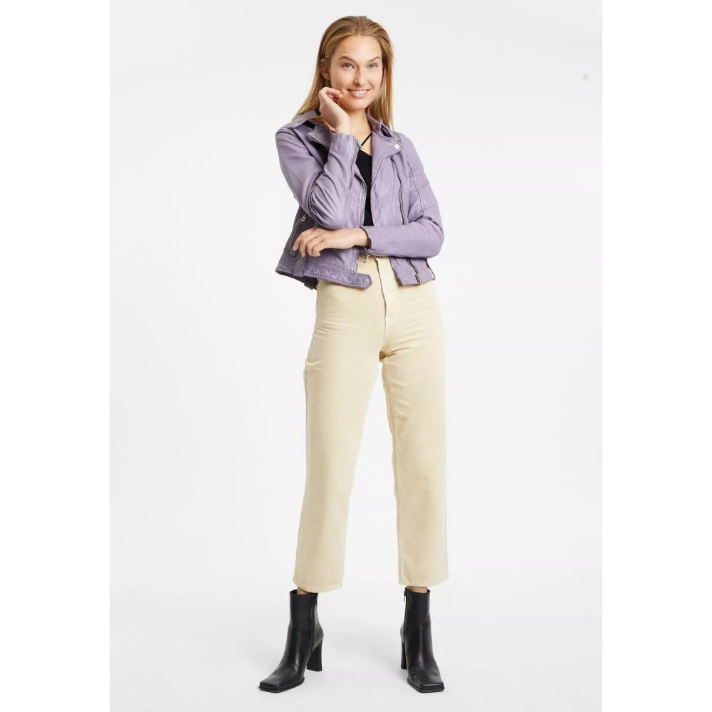 Geaca de Piele Dama Gipsy Mov Lavanda GWFaye Geaca de Piele Dama Gipsy Mov Lavanda GWFaye - readytowear.ro