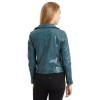 Geaca de Piele Dama Gipsy Verde GWFaye – IMBRACAMINTE