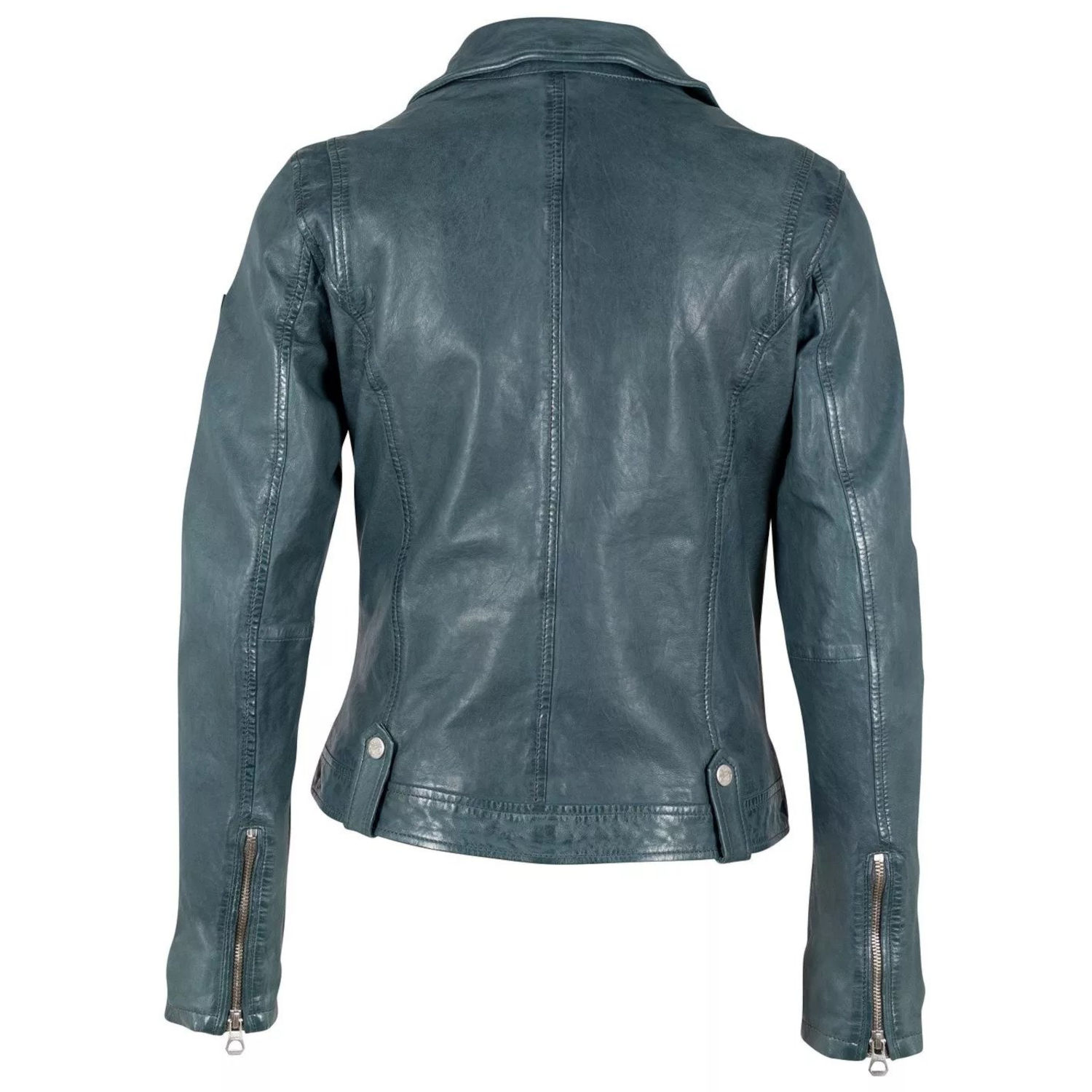 Geaca de Piele Dama Gipsy Verde GWFaye – IMBRACAMINTE