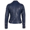 Geaca de Piele Dama Gipsy Bleumarin GWFaye – Black Friday