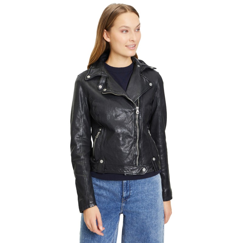 Geaca de Piele Dama Gipsy Neagra GWFaye – IMBRACAMINTE Geaca de Piele Dama Gipsy Neagra GWFaye – IMBRACAMINTE