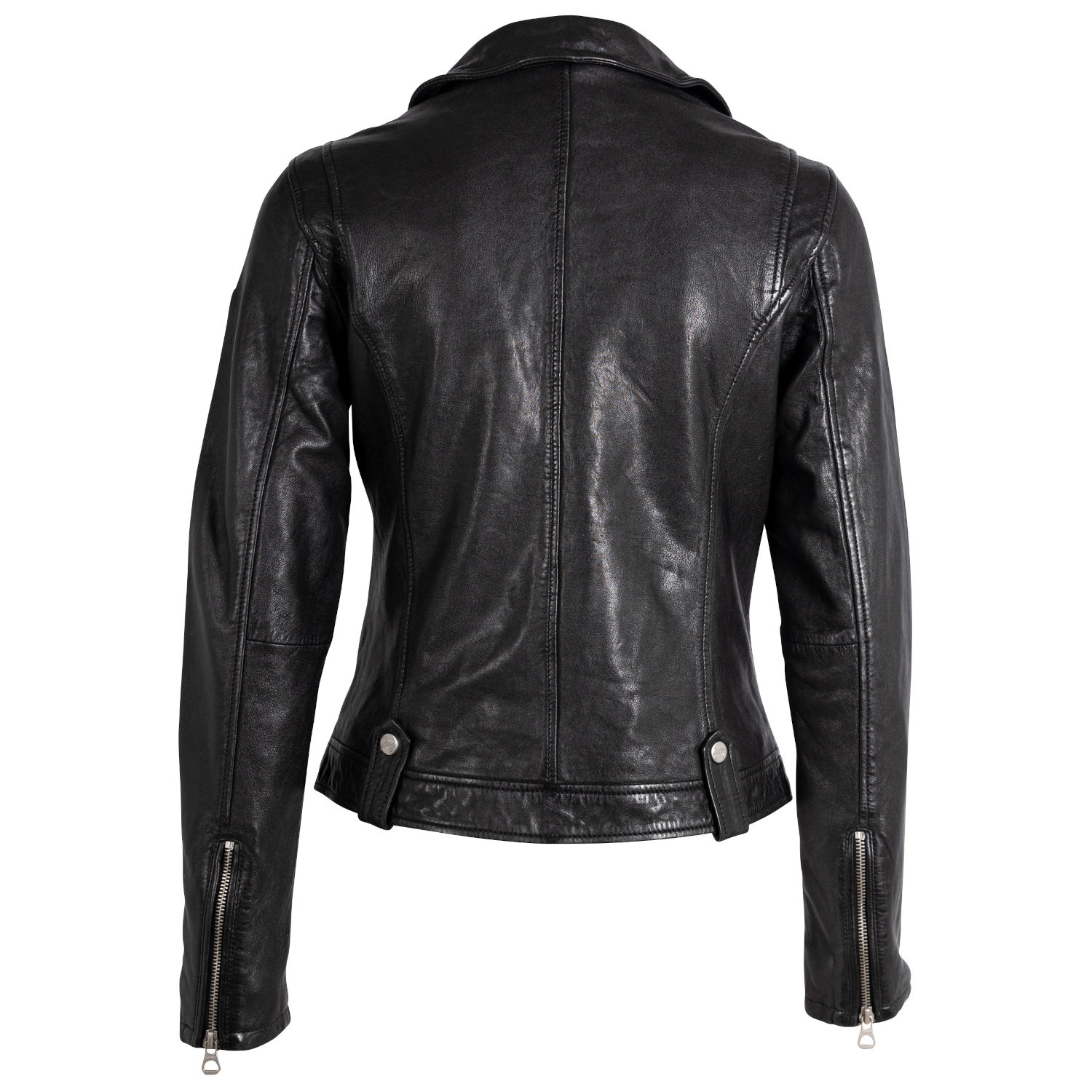 Geaca de Piele Dama Gipsy Neagra GWFaye – IMBRACAMINTE