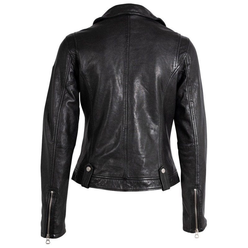 Geaca de Piele Dama Gipsy Neagra GWFaye – IMBRACAMINTE Geaca de Piele Dama Gipsy Neagra GWFaye – IMBRACAMINTE