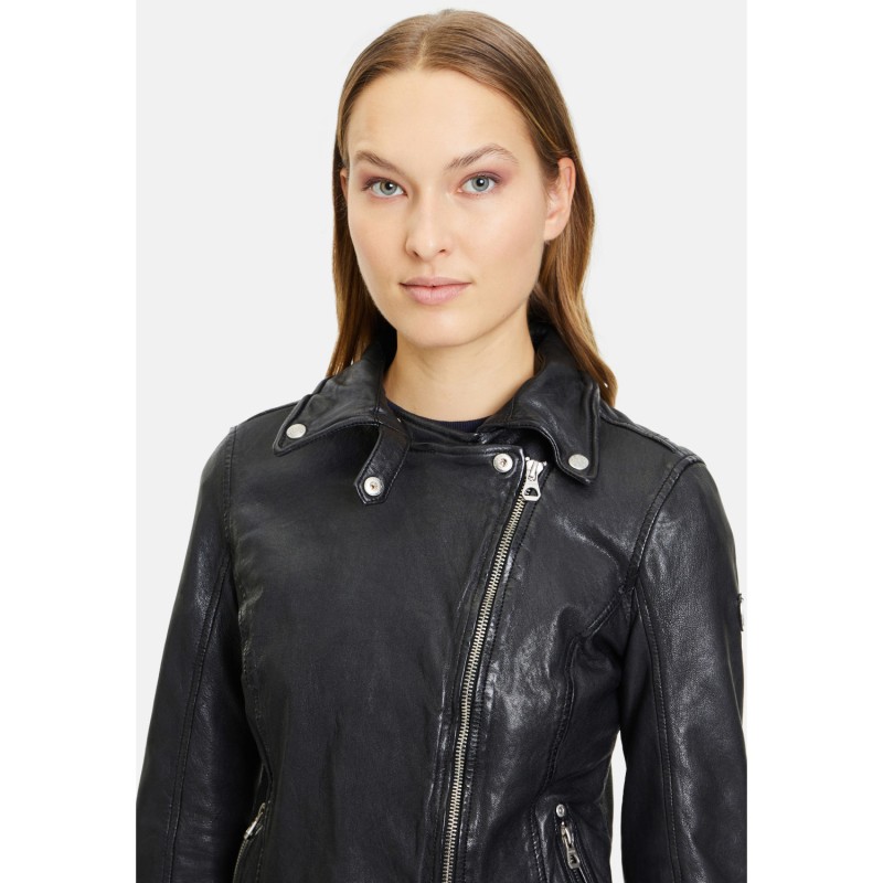 Geaca de Piele Dama Gipsy Neagra GWFaye – IMBRACAMINTE Geaca de Piele Dama Gipsy Neagra GWFaye – IMBRACAMINTE