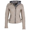Geaca de Piele Dama Gipsy Alb Murdar GWFinja Geaca de Piele Dama Gipsy Alb Murdar GWFinja - readytowear.ro