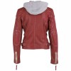 Geaca de Piele Dama Gipsy Rosu Caramiziu GWFinja – IMBRACAMINTE Geaca de Piele Dama Gipsy Rosu Caramiziu GWFinja – IMBRACAMINTE