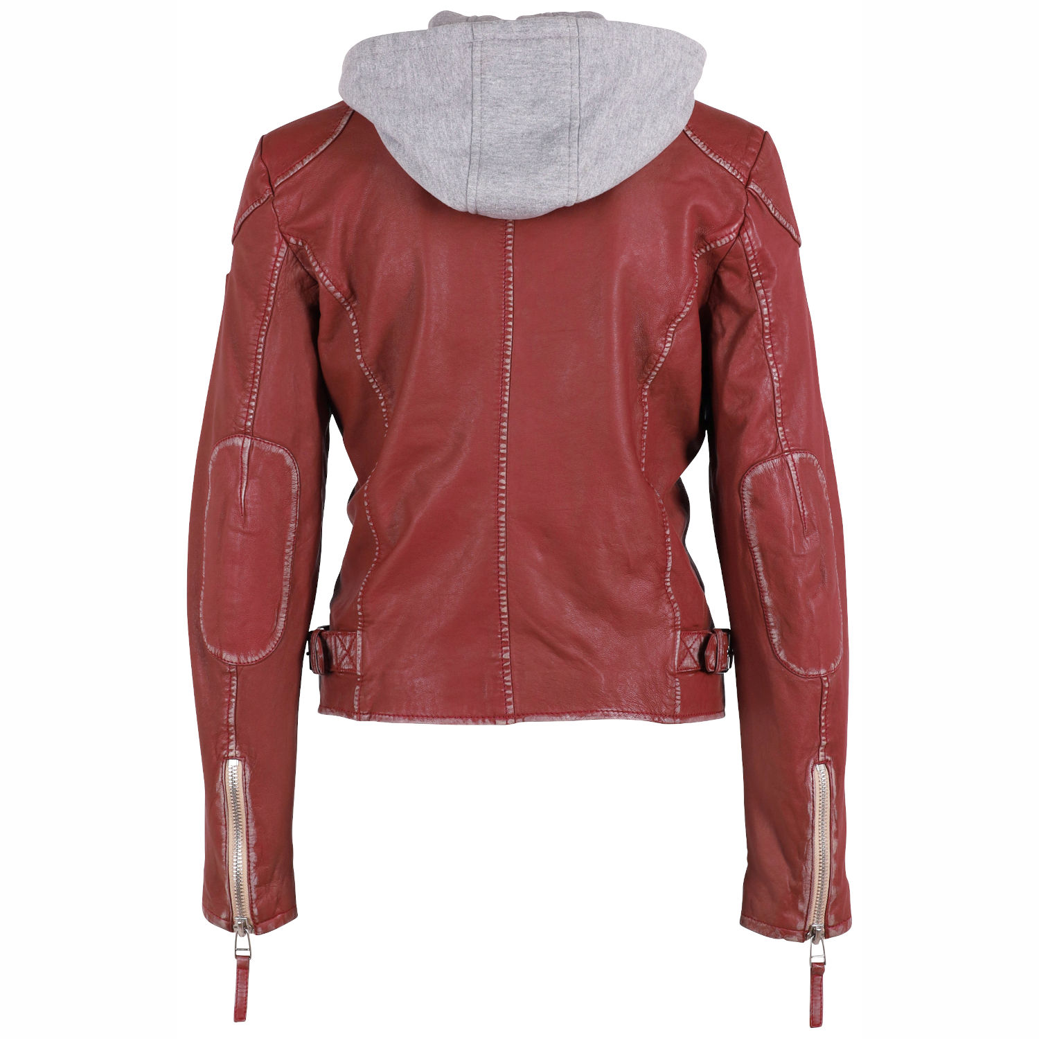 Geaca de Piele Dama Gipsy Rosu Caramiziu GWFinja – IMBRACAMINTE Geaca de Piele Dama Gipsy Rosu Caramiziu GWFinja – IMBRACAMINTE