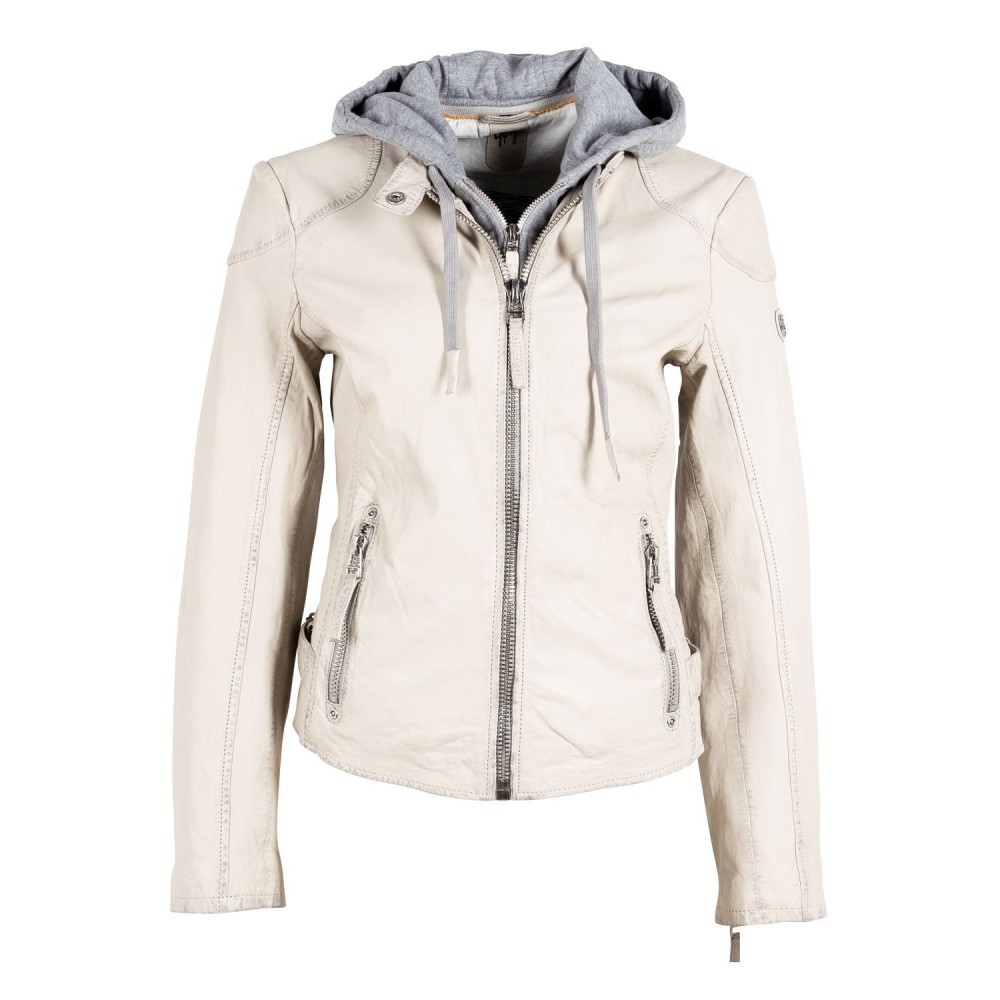 Geaca de Piele Dama Gipsy Bej Deschis GWFinja Geaca de Piele Dama Gipsy Bej Deschis GWFinja - readytowear.ro