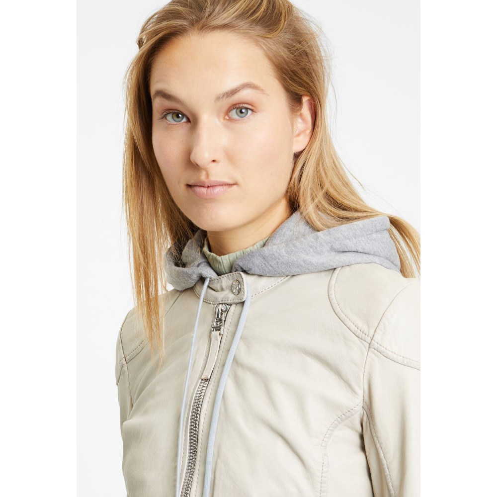 Geaca de Piele Dama Gipsy Bej Deschis GWFinja Geaca de Piele Dama Gipsy Bej Deschis GWFinja - readytowear.ro