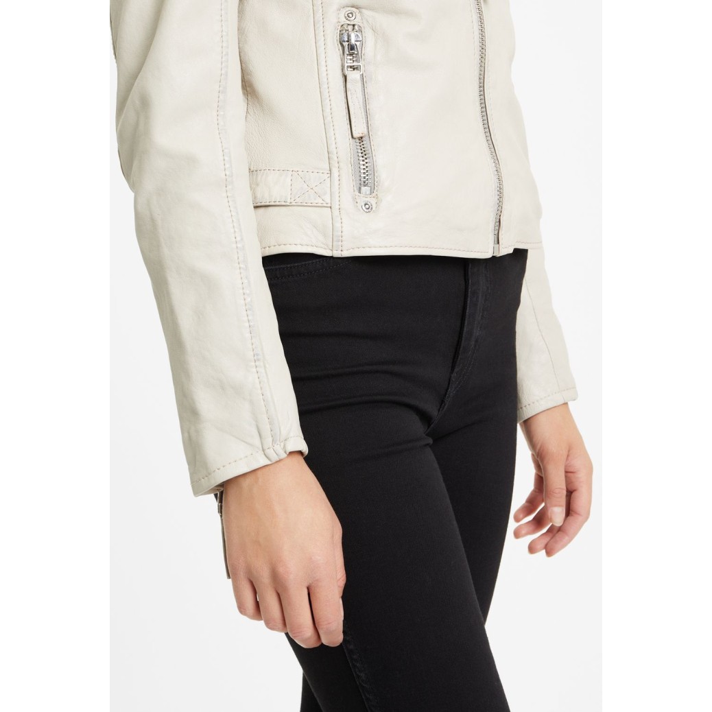 Geaca de Piele Dama Gipsy Bej Deschis GWFinja – IMBRACAMINTE Geaca de Piele Dama Gipsy Bej Deschis GWFinja – IMBRACAMINTE