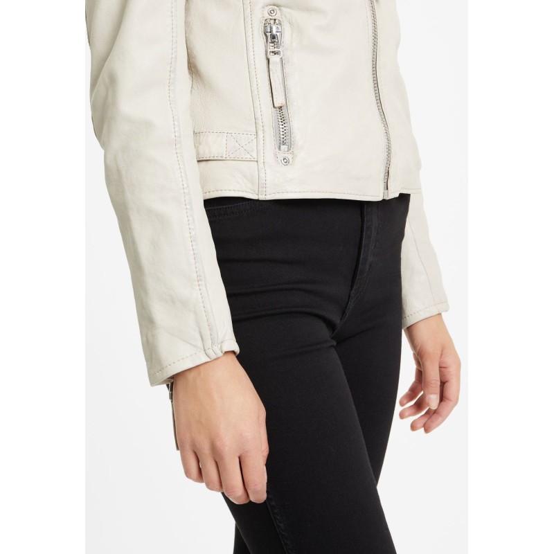 Geaca de Piele Dama Gipsy Bej Deschis GWFinja – IMBRACAMINTE