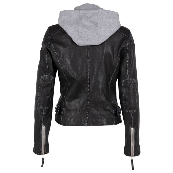 Geaca de Piele Dama Gipsy Neagra GWFinja – IMBRACAMINTE — fotografia 4
