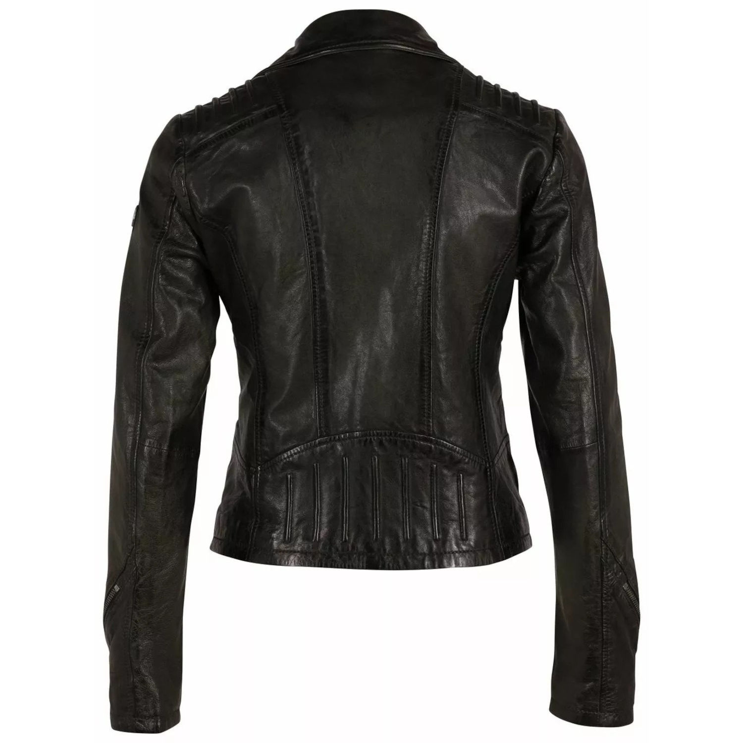 Geaca de Piele Dama Gipsy Verde Inchis GWFlori – IMBRACAMINTE