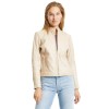 Geaca de Piele Dama Gipsy Bej Deschis GWGalina Geaca de Piele Dama Gipsy Bej Deschis GWGalina - readytowear.ro