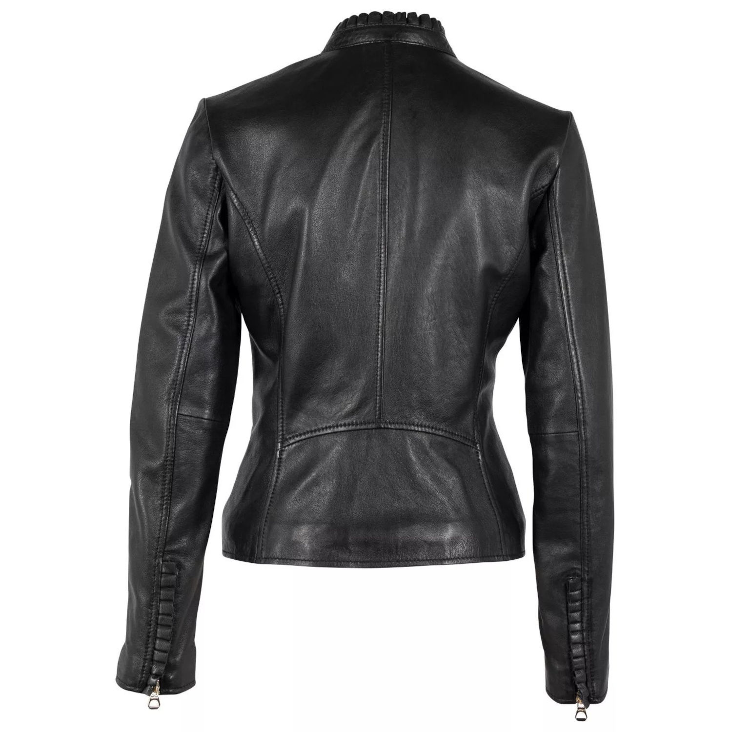 Geaca de Piele Dama Gipsy Neagra GWGalina – IMBRACAMINTE