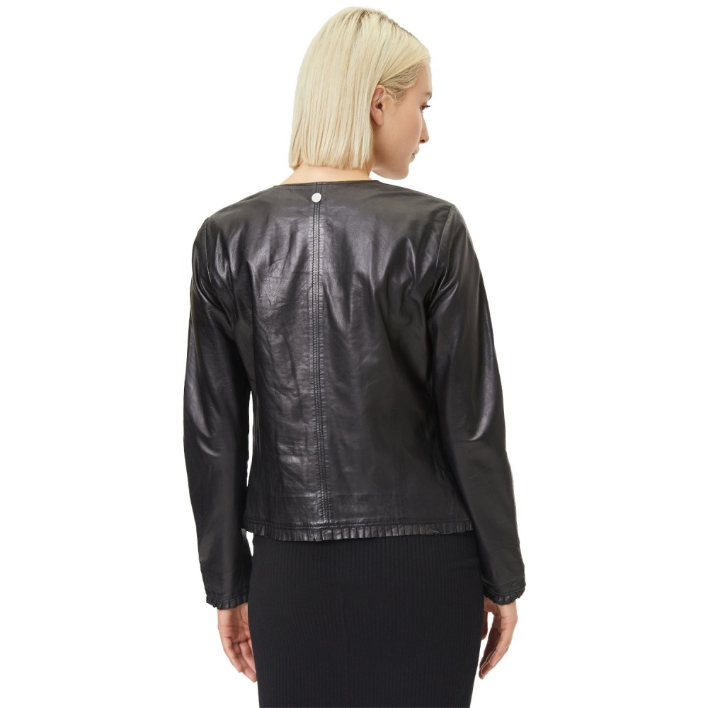 Geaca de Piele Dama Gipsy Neagra GWGlenny Geaca de Piele Dama Gipsy Neagra GWGlenny - readytowear.ro