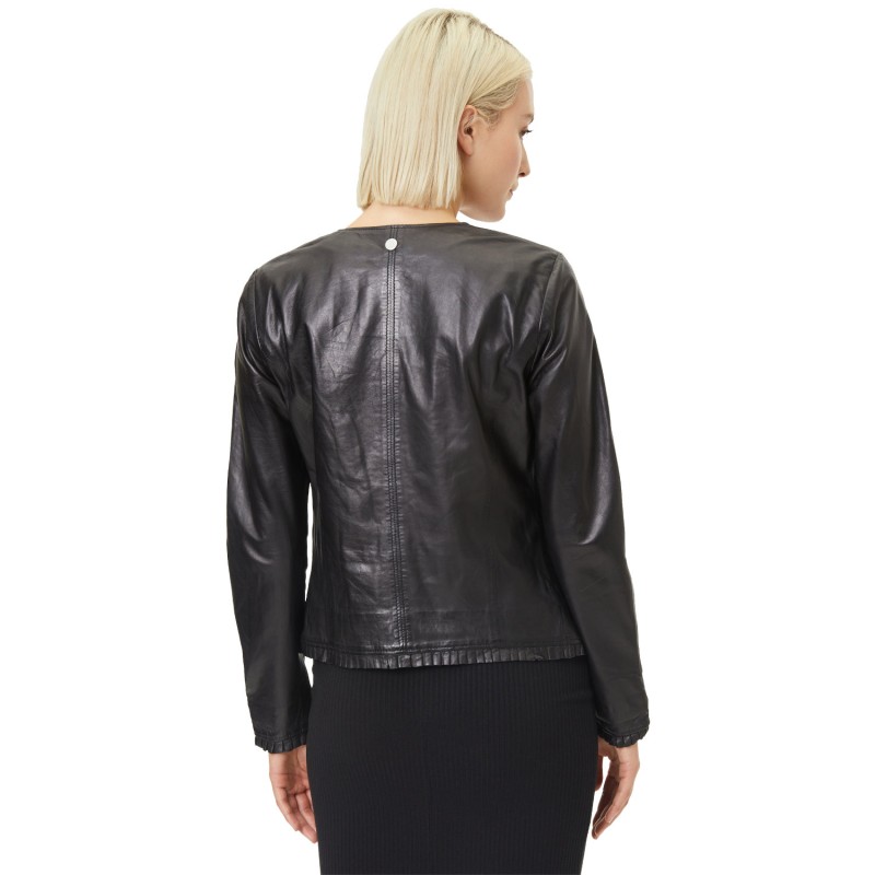 Geaca de Piele Dama Gipsy Neagra GWGlenny – Geci de Piele Geaca de Piele Dama Gipsy Neagra GWGlenny – Geci de Piele