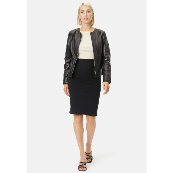 Geaca de Piele Dama Gipsy Neagra GWGlenny – Geci de Piele — fotografia 5