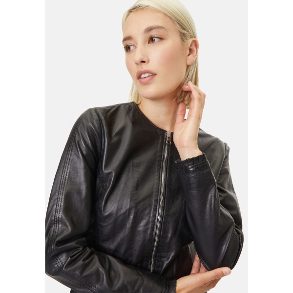 Geaca de Piele Dama Gipsy Neagra GWGlenny – Geci de Piele — fotografia 6