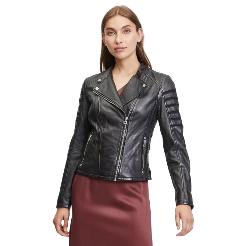 Geaca de Piele Dama Gipsy Neagra GWGwenny – IMBRACAMINTE