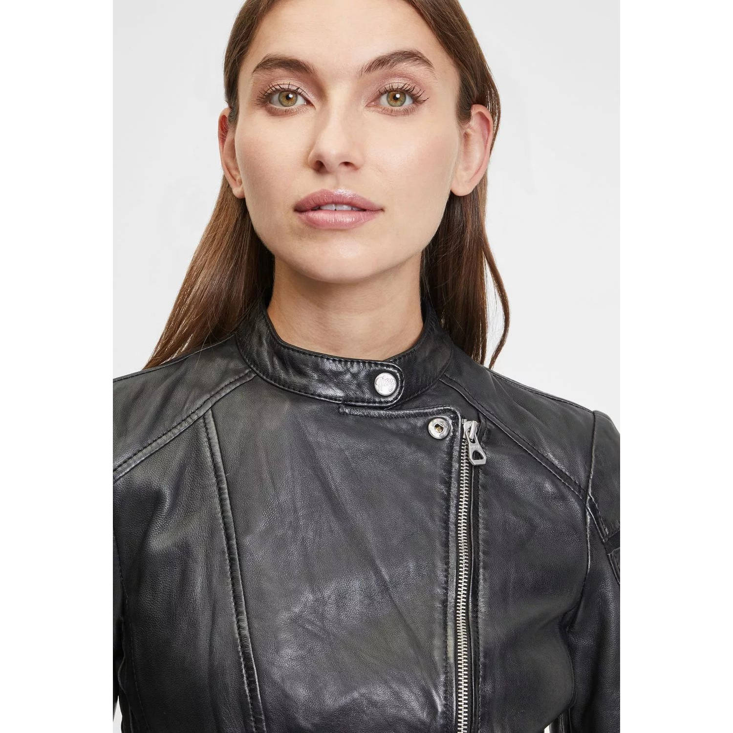 Geaca de Piele Dama Gipsy Neagra GWGwenny – IMBRACAMINTE