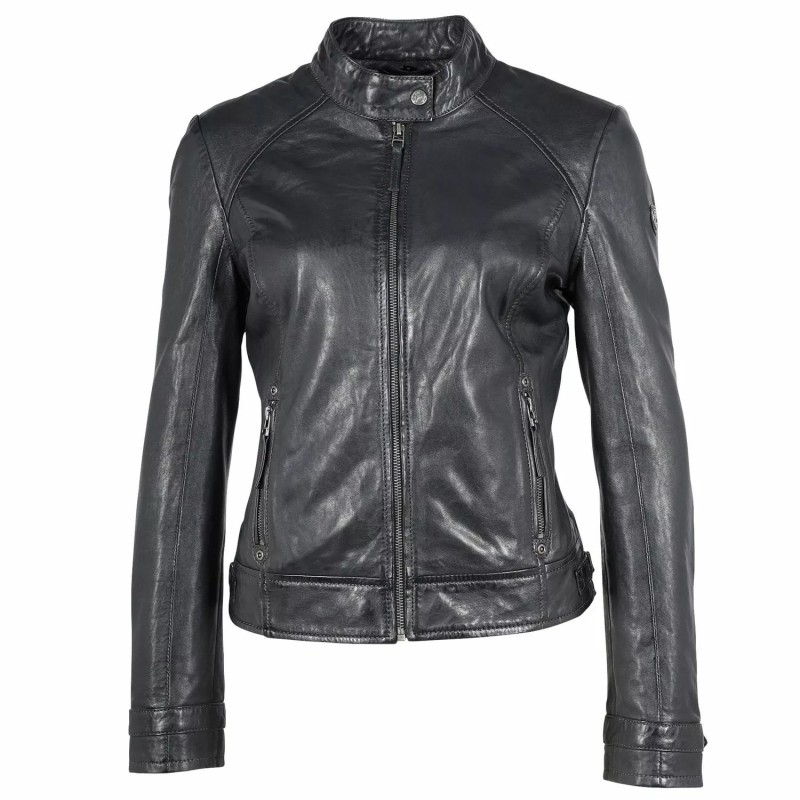 Geaca de Piele Dama Gipsy Bleumarin GWGysa NSLVV – IMBRACAMINTE