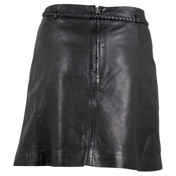 Fusta de Piele Dama Gipsy Neagra GWHalie – Black Friday — fotografia 2
