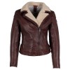 Geaca de Iarna din Piele Dama Gipsy Bordo GWJenja – Black Friday Geaca de Iarna din Piele Dama Gipsy Bordo GWJenja – Black Friday