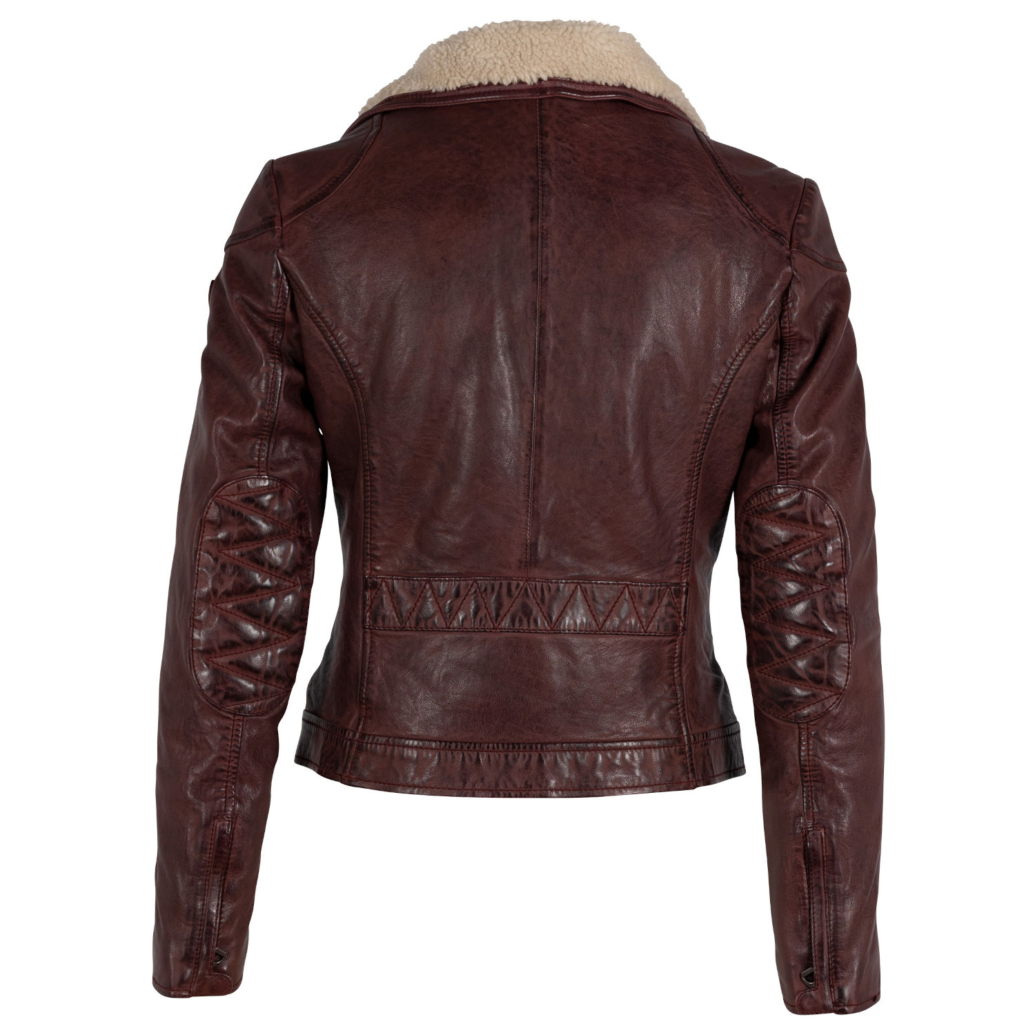 Geaca de Iarna din Piele Dama Gipsy Bordo GWJenja – Black Friday Geaca de Iarna din Piele Dama Gipsy Bordo GWJenja – Black Friday