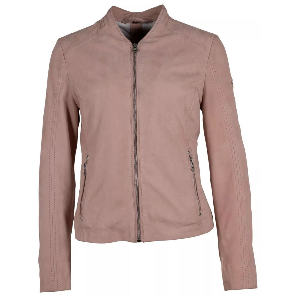 Geaca de Piele Dama Gipsy Roz GWJennet Geaca de Piele Dama Gipsy Roz GWJennet - readytowear.ro