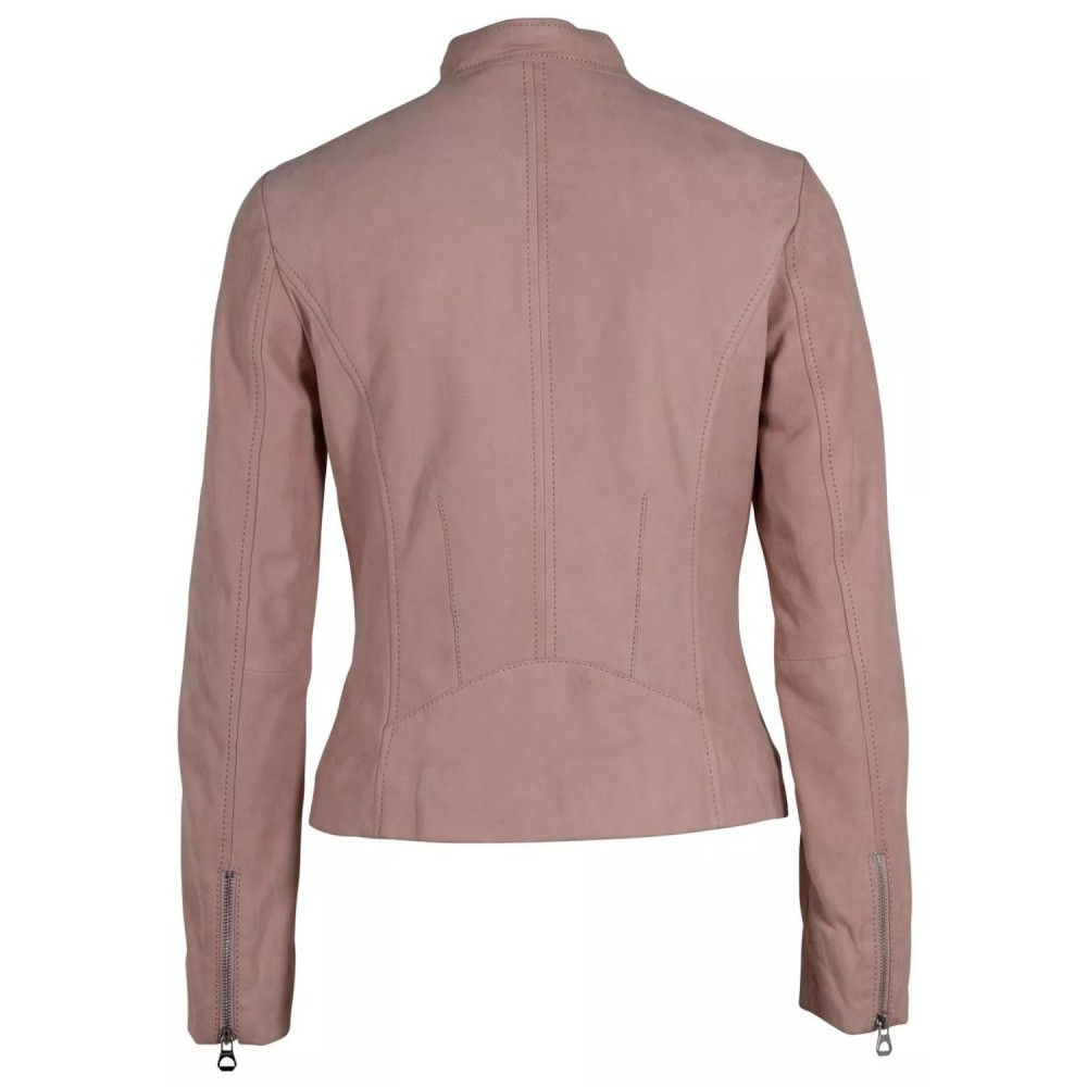 Geaca de Piele Dama Gipsy Roz GWJennet Geaca de Piele Dama Gipsy Roz GWJennet - readytowear.ro