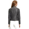 Geaca de Piele Dama Gipsy Gri GWJetti Geaca de Piele Dama Gipsy Gri GWJetti - readytowear.ro