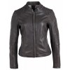 Geaca de Piele Dama Gipsy Gri GWJetti Geaca de Piele Dama Gipsy Gri GWJetti - readytowear.ro