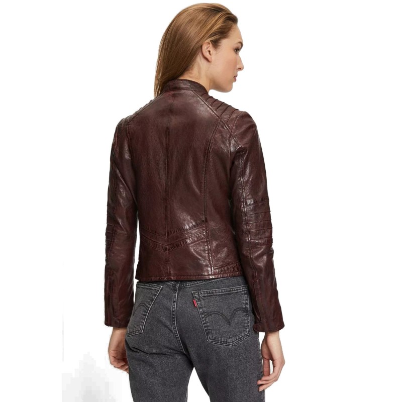 Geaca de Piele Dama Gipsy Visinie GWJetti – IMBRACAMINTE