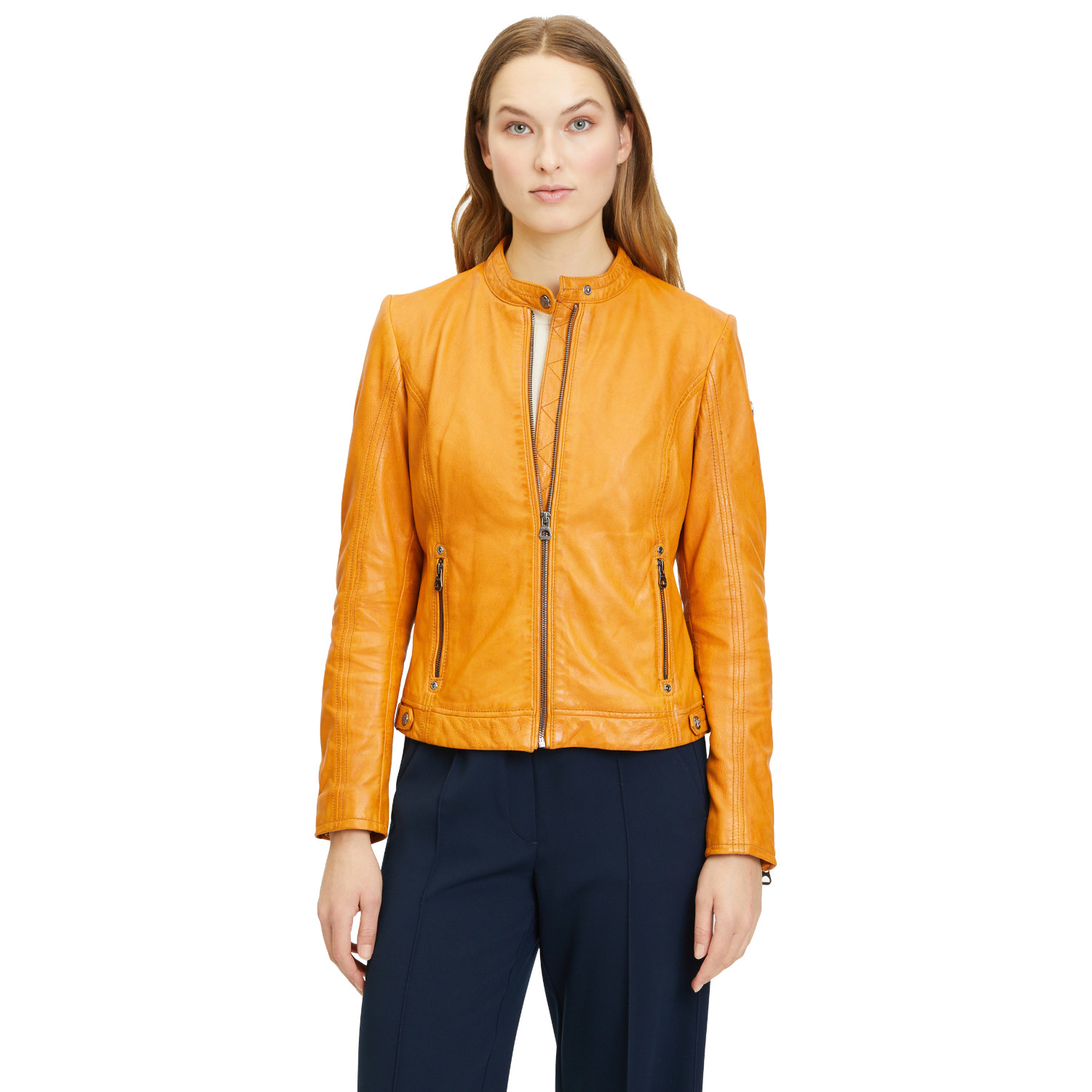 Geaca de Piele Dama Gipsy Galben Mustar GWJoanne – IMBRACAMINTE Geaca de Piele Dama Gipsy Galben Mustar GWJoanne – IMBRACAMINTE