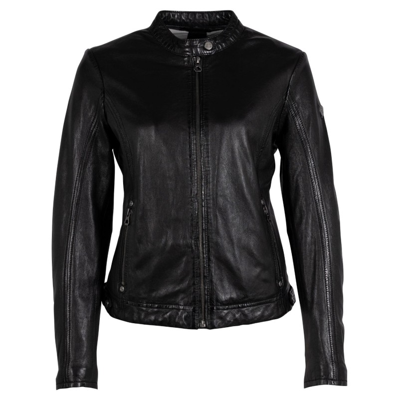 Geaca de Piele Dama Gipsy Neagra GWJoanne – IMBRACAMINTE