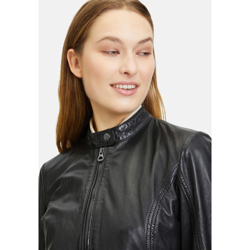 Geaca de Piele Dama Gipsy Neagra GWJoanne – IMBRACAMINTE
